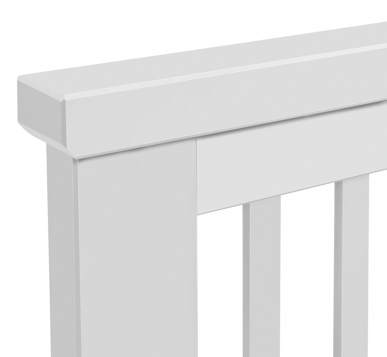 Home Aubrey Small Double Headboard - White | Minimalist white headboard