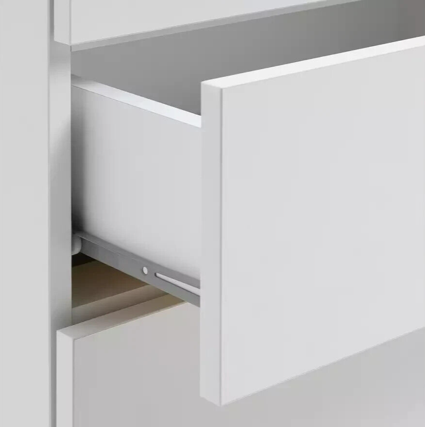 Habitat Skandi 4+1 Drawer Chest - White Two Tone
