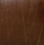 Eton Leather Storage Ottoman Footstool - Tan