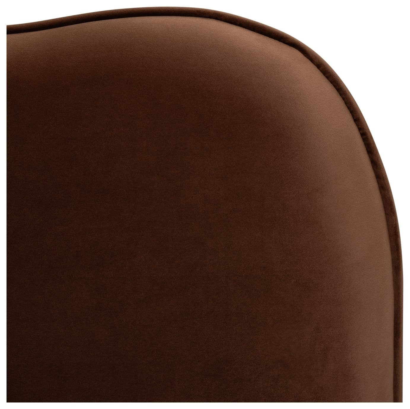 Onda Velvet Double Headboard - Rust | Soft velvet bed backboard