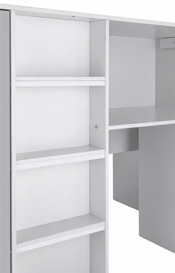 Jackson High Sleeper Bed Frame - White and Grey (B GRADE)
