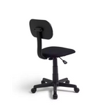 Fabric Office Chair Black | Desk Chair Adjustable Swivel Home Office