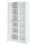 Home Carla 2 Door Display Cabinet - White | Modern Home Showcase