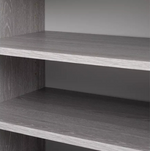 Venetia 2 Door Shoe Storage Cabinet - Grey & Oak