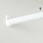 Brooklyn 2 Door 2 Drawer Wardrobe - White | White Closet with Drawers
