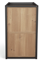 Habitat Loft Living Short Shelving and Storage Unit - Oak | Oak Shelf Storage