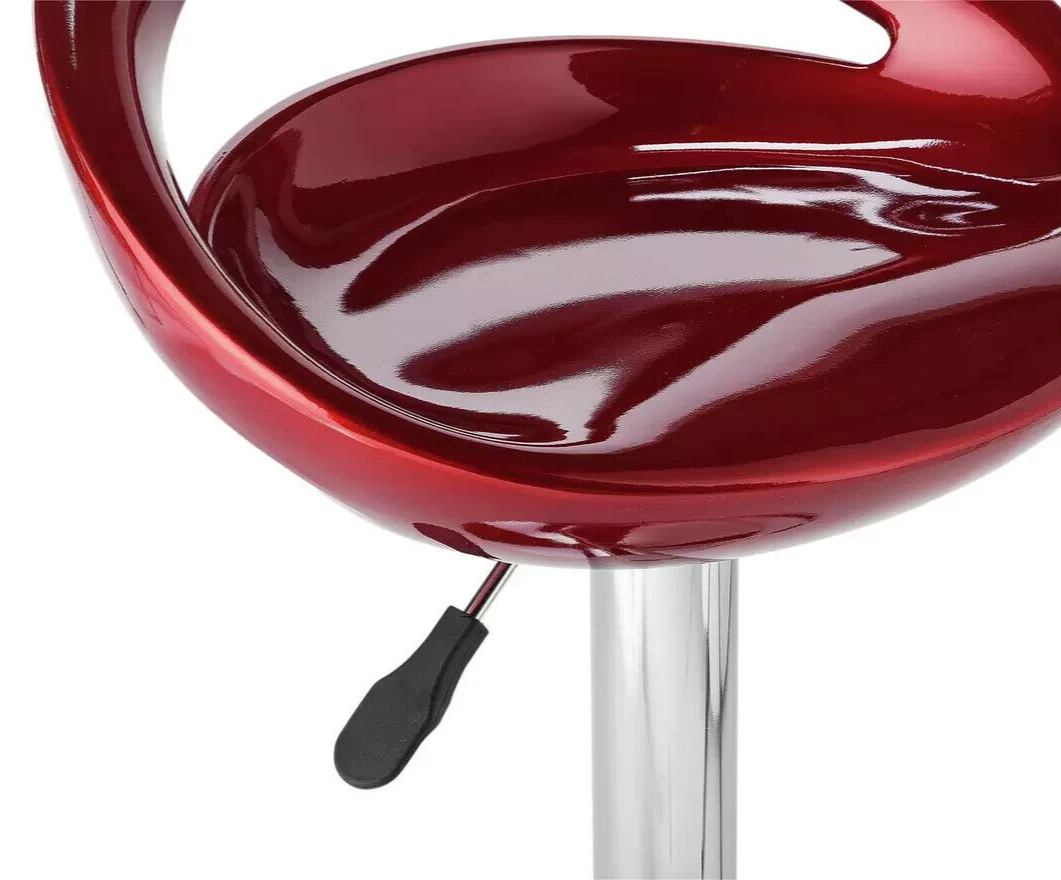 Ottawa Gas Lift Bar Stool - Red