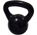 Pro Fitness Cast Iron 24kg Kettlebell Black | Home Gym Weight Training Equipment