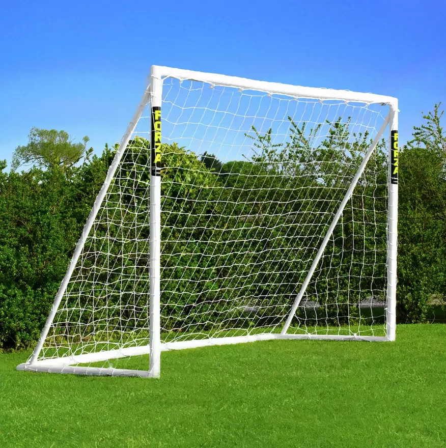 FORZA 8ft x 6ft Football Goal | Garden Football Goal Post Net Soccer Training Eq