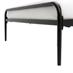 Kanso Double Metal Bed Frame - Black | Industrial Bedroom Vibe