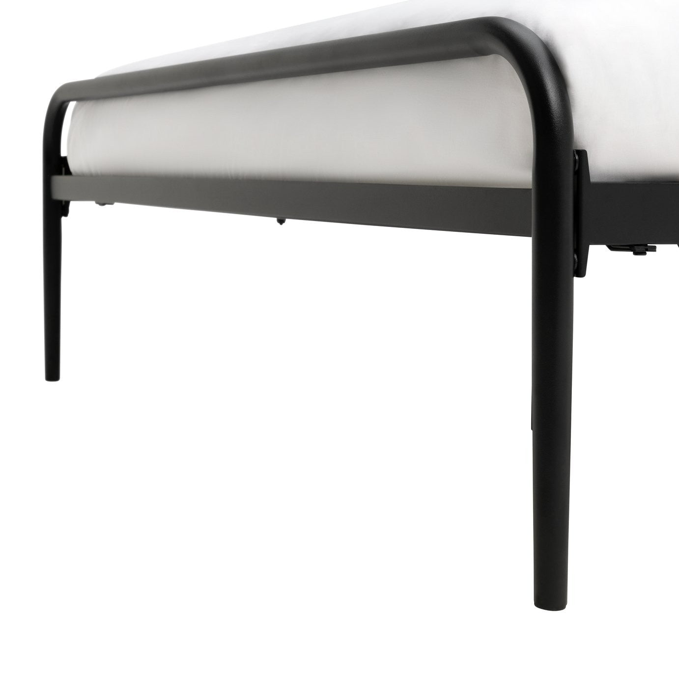 Kanso Double Metal Bed Frame - Black | Industrial Bedroom Vibe