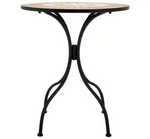 Genoa 2 Seater Metal Garden Bistro set - Black