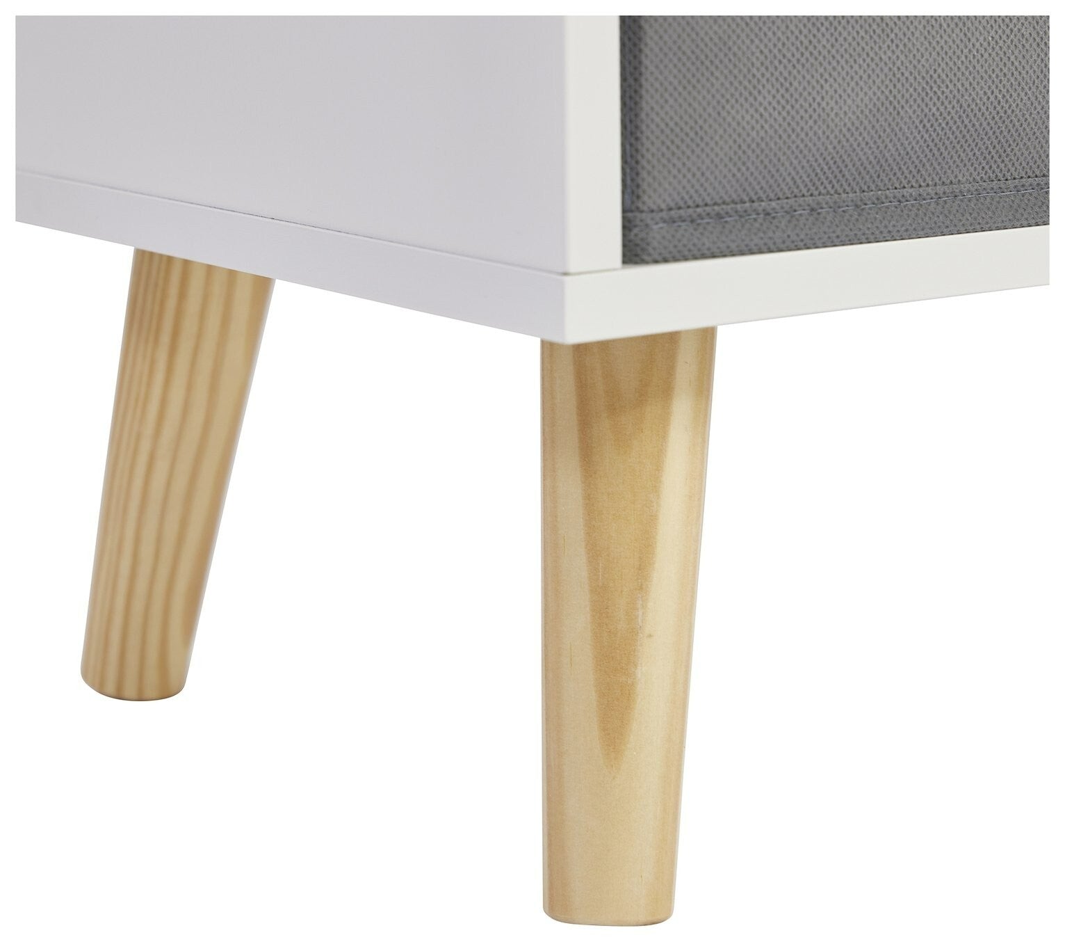 Liberty House Kids Storage Unit with Storage Bins - White ( B Grade 39527 )
