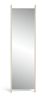 Habitat Rectangular Full Length Wooden Mirror Ash - 151x43cm