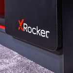 X Rocker Carbon Tek Media Unit - Grey And Red