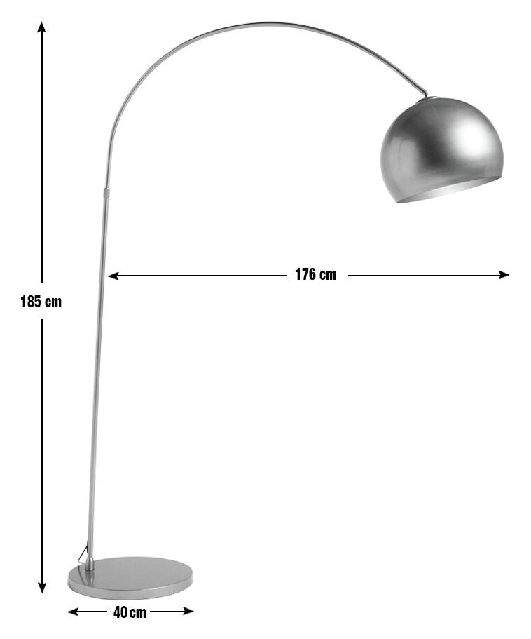 Habitat Wilderness Large Arc Floor Lamp ( B Grade 56475 )