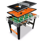 Hy-Pro 3 in 1 Multi Games Table | Foosball Air Hockey Table Tennis Kids Game Set