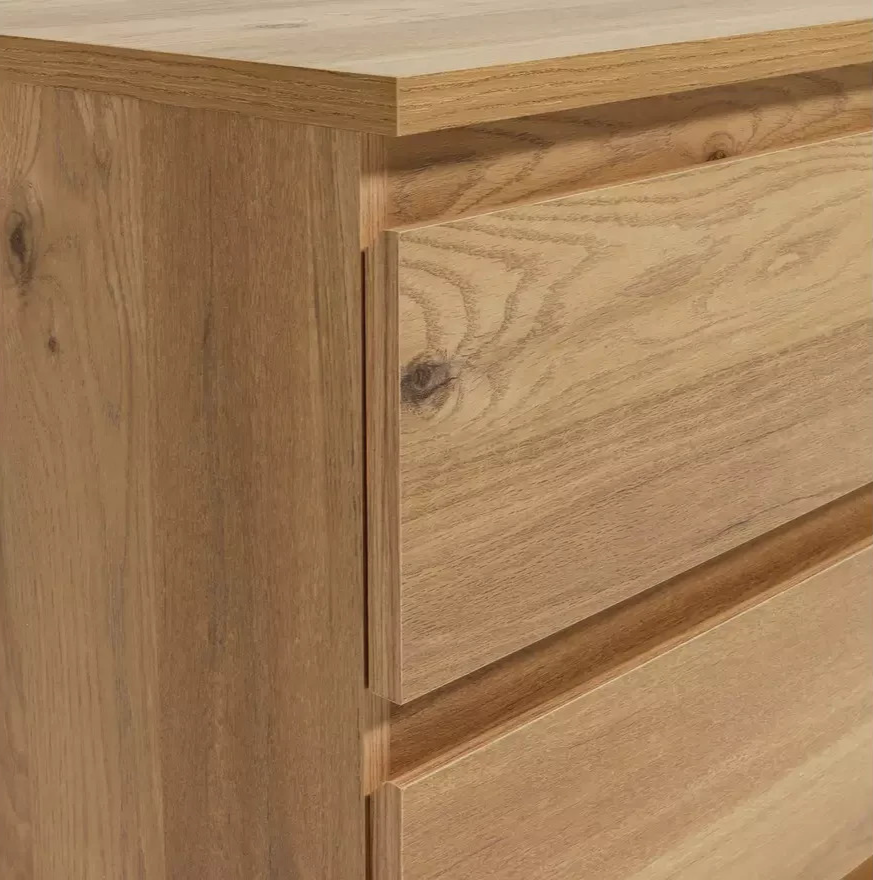 Jenson 6 Drawer Chest - Oak Effect (B GRADE 1025)