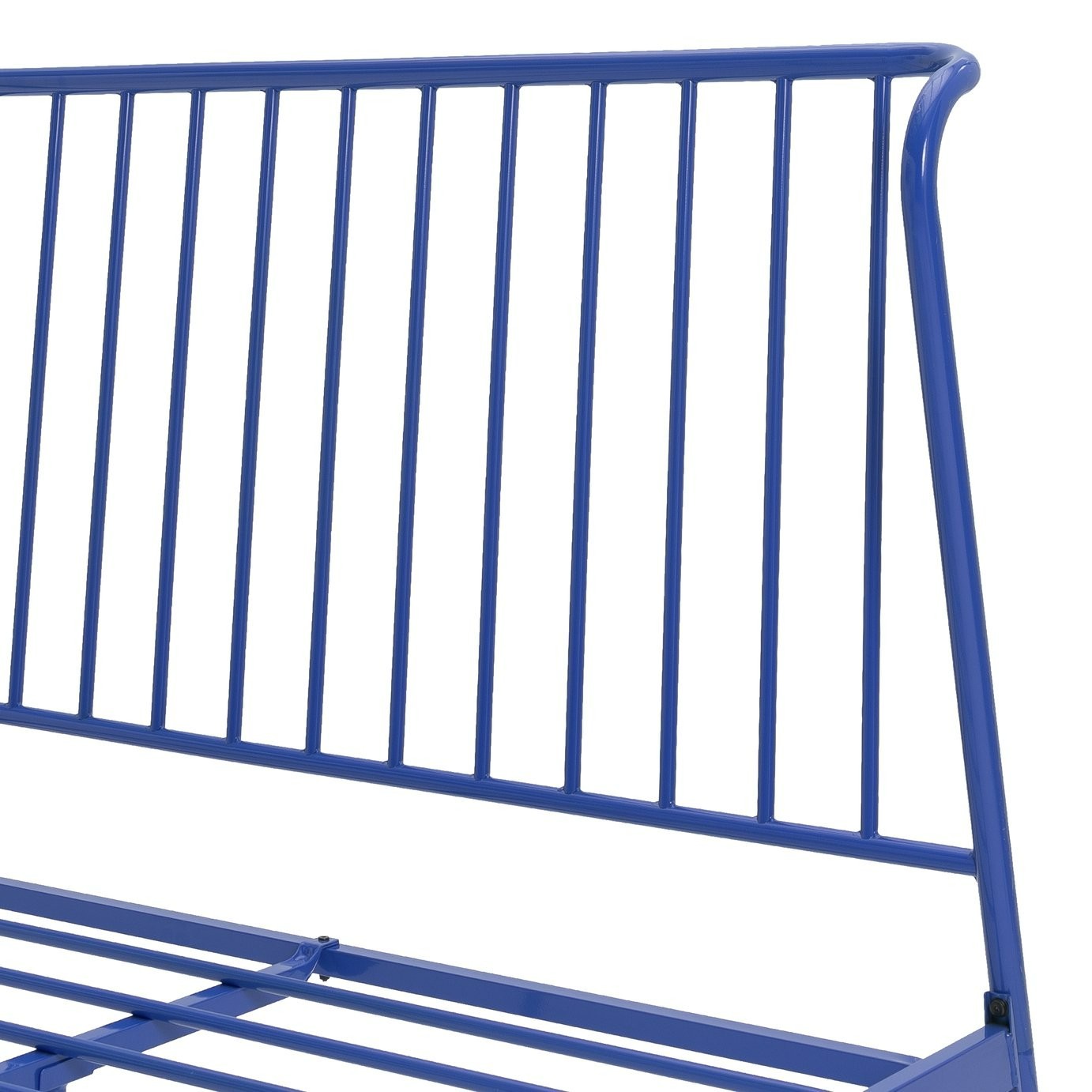 Kanso Small Double Metal Bed Frame - Blue | A statement piece of bedroom