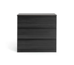 Habitat Jenson 3 Drawer Chest - Black Brown