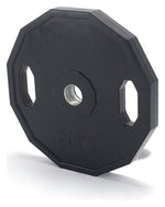 Pro Fitness Olympic Bumper Weight Plates 20kg 2 Inch For Barbells (PRICE FOR 1)