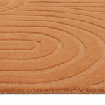 Habitat Mirage Carved Ginger Cut Pile Rug - 170x120cm