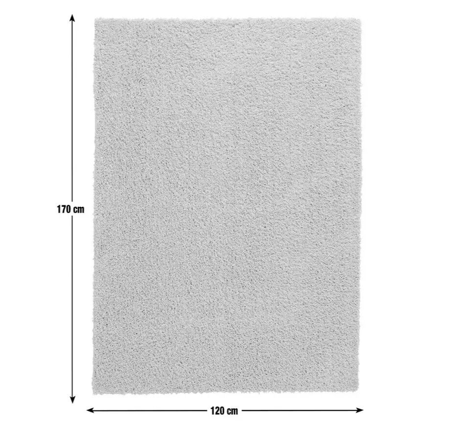 Habitat Cosy Recycled Shaggy Rug - 120x170cm - Natural