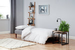 Odeon Fabric 2 Seater Clic Clac Sofa Bed - Grey | Stylish Fold Out Futon Couch