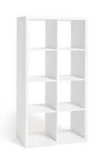 Squares Plus 8 Cube Storage Unit - White  ( B Grade 36719 - 36723 )