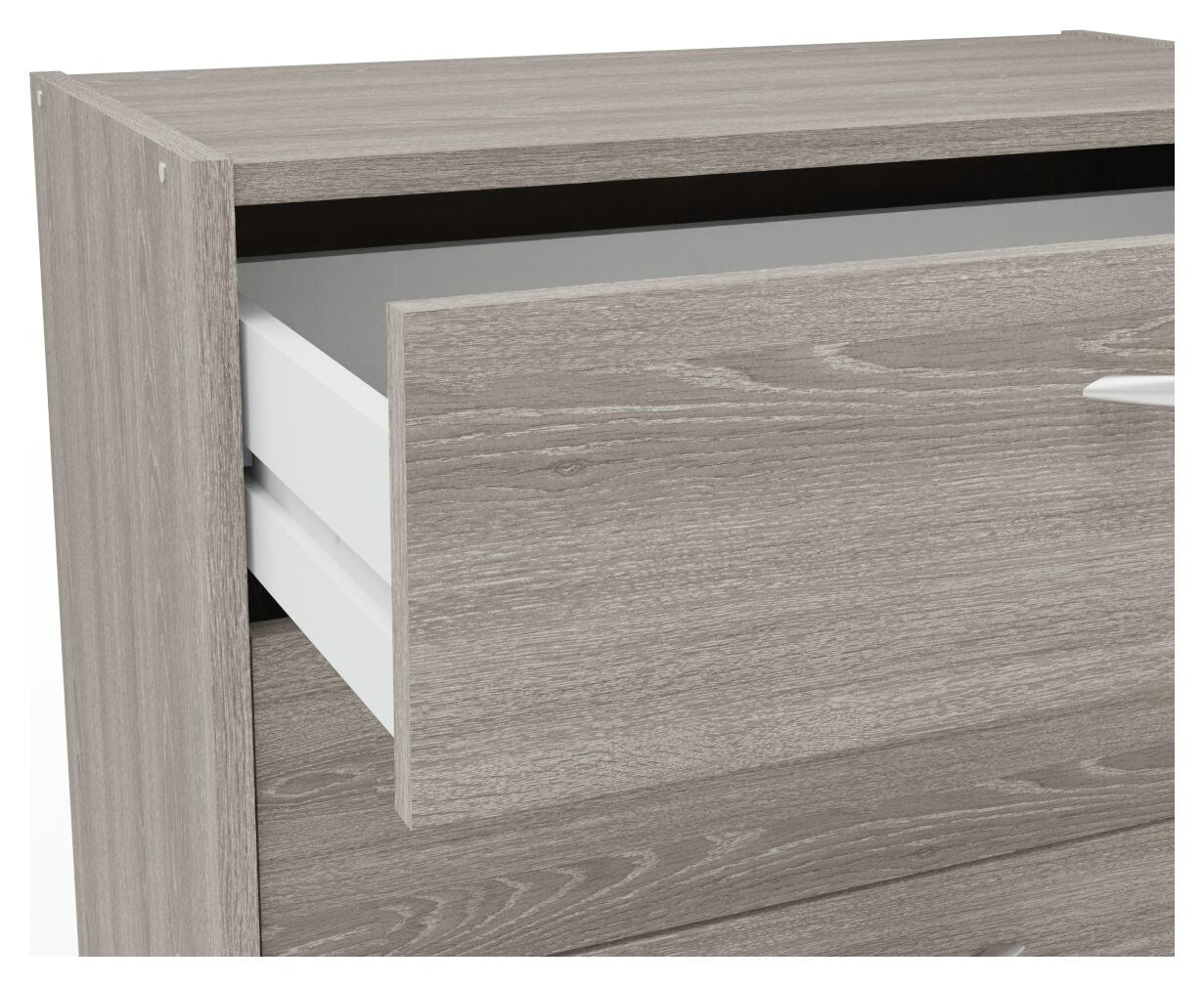 Seville 2 Piece 1 Door Wardrobe Set - Grey & Oak