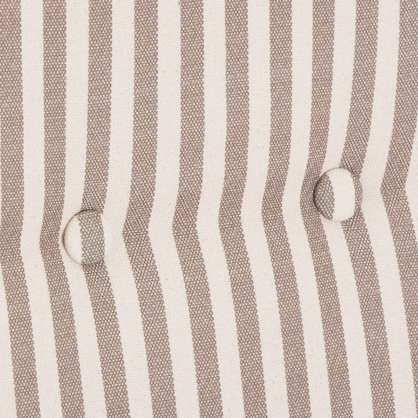 Callie Fabric Wingback Chair - Natural Stripe | Elegant Living Room Style