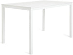 Toby Wood 4 Seater Dining Table - White ( B Grade )