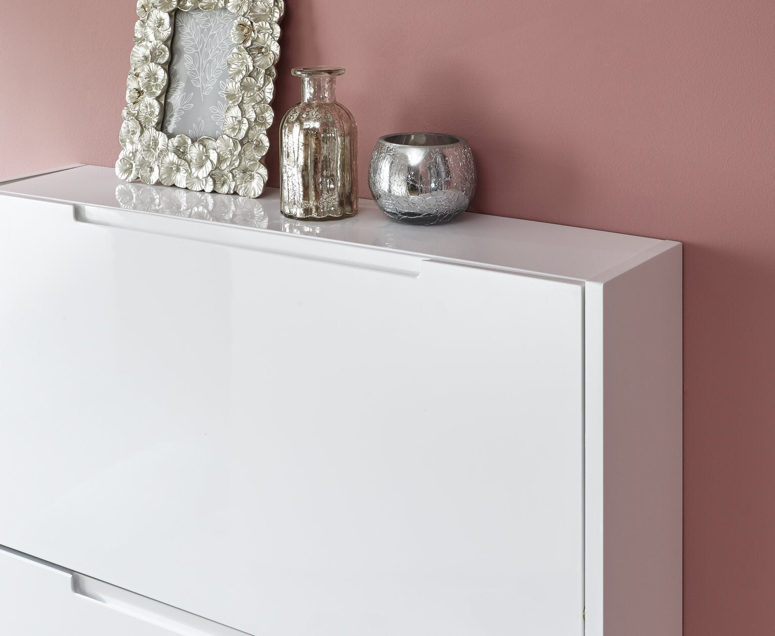 GFW Shoe Storage Cabinet - White ( B Grade 38652 )