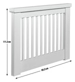 Aubrey Single Headboard - White | Clean Minimalist Aesthetic