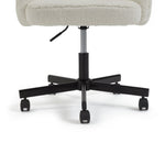 Sonny Fabric Office Chair - Black & White