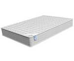 Home Avalon Double Metal Bed Frame - White | Sturdy Durable Frame with Mattress