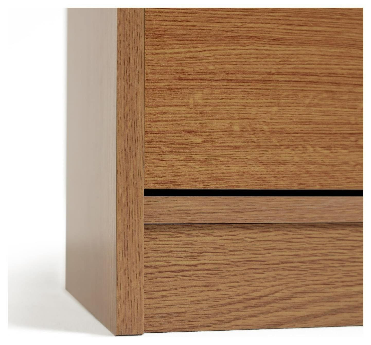 Home Corners 2 Door TV Unit - Natural | TV Stand with Storage