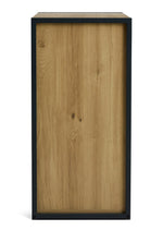 Home Loft Living Shoe Storage Cabinet - Oak | Loft style shoe organizer