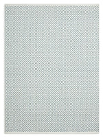Habitat Modern Country Diamond Blue Flatweave Rug -230x160cm