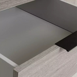 Hallingford 4 Door 3 Drawer Wardrobe - Grey & Oak (B Grade)