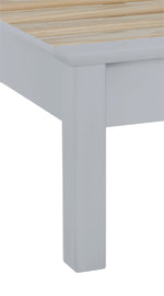 Aspley Single Wooden Bed Frame - Grey | Kids Bedroom Furniture or Guest Bed Fram