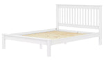 Home Aspley Kingsize Wooden Bed Frame - White ( B Grade )