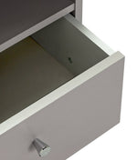 Home Malibu 3 Door 4 Drawer Wardrobe - Grey