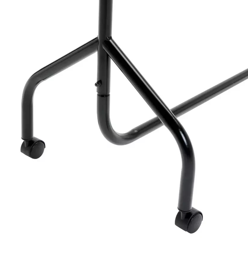Heavy Duty 6 Feet Wide Clothes Rail Black | Garment Hanging Rail Clothes Storage