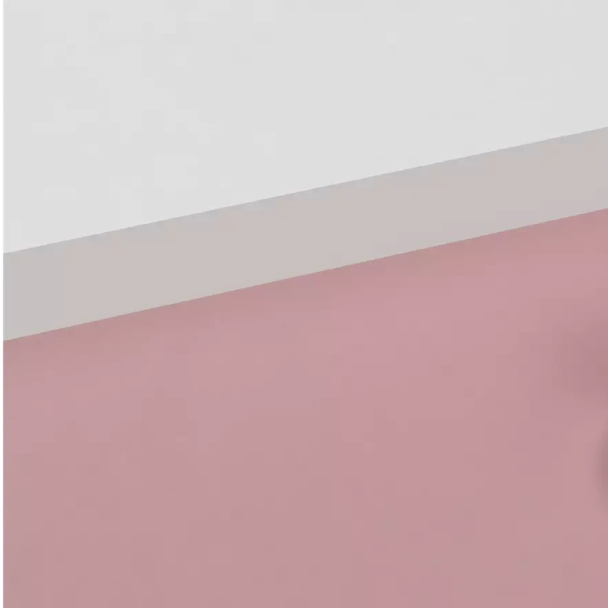 Home Kids Malibu 3 Drawers Desk - Pink & White | Sturdy Computer Desk Modern