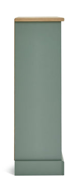 Home Winchester 2 Drawer Shelving Unit - Green | Organized Display Solution