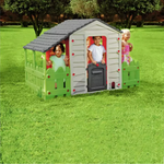 Chad Valley Farm House | Kids Playhouse Outdoor Garden Toy Pretend Play
