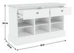Winchester Shoe Storage Bench - Cream