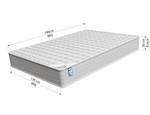 JD Furniture Orthopaedic Double 4FT6 Mattress Pocket Sprung - For Kids & Adults