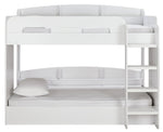 Ultimate Bunk Bed Frame - White | Multi Level Bedroom Setup